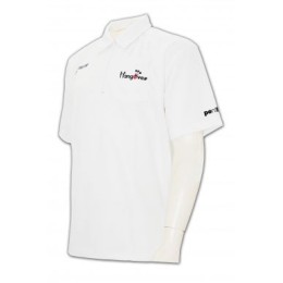 DS002 breathable darts wear  white short sleeves team group printed design supplier hk hong kong DS002 breathable darts wear  white short sleeves team group printed design supplier hk hong kong